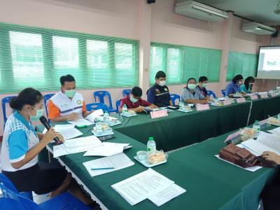 วันที่ 23 กันยายน 2565 ประชุมคณะกรรมการกองทุนหลักประกันสุขภาพระดับท้องถิ่นหรือพื้นที่เทศบาลตำบลจักราช ครั้งที่ 2/2565