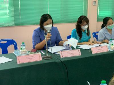 วันที่ 23 กันยายน 2565 ประชุมคณะกรรมการกองทุนหลักประกันสุขภาพระดับท้องถิ่นหรือพื้นที่เทศบาลตำบลจักราช ครั้งที่ 2/2565
