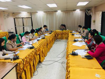 วันที่ 21 กันยายน 2563 ประชุมคณะอนุกรรมการกองทุนหลักประกันสุขภาพระดับท้องถิ่นหรือพื้นที่เทศบาลตำบลจักราช ครั้งที่ 5/2563
