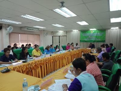 วันที่ 13 กันยายน 2562 ประชุมคณะกรรมการกองทุนหลักประกันสุขภาพในระดับท้องถิ่นหรือพื้นที่เทศบาลตำบลจักราช ครั้งที่4/2562